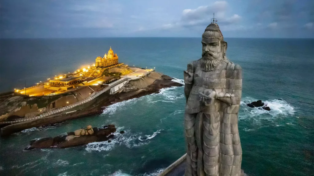 Thiruvalluvar-statue-kanyakumari